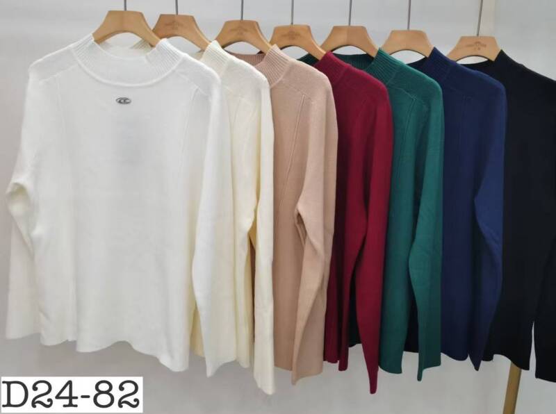 Swetry damskie Roz Standard, Mix Kolor Paczka 10 szt